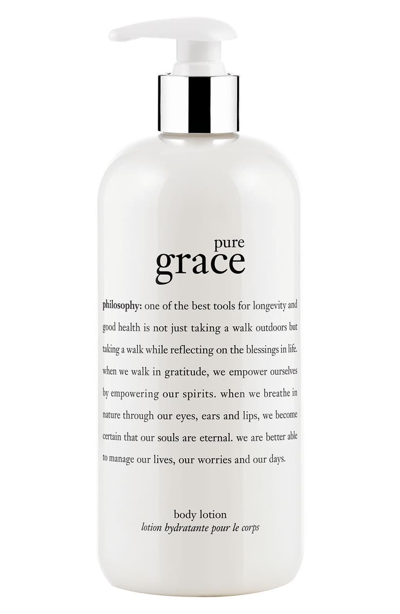 philosophy 'pure grace' perfumed body lotion, Main, color,