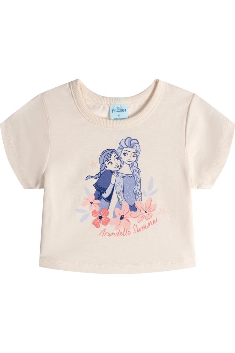 Frozen 2-Piece T-Shirt and Skort Set, Alternate, color, Anna Elsa Ivory
