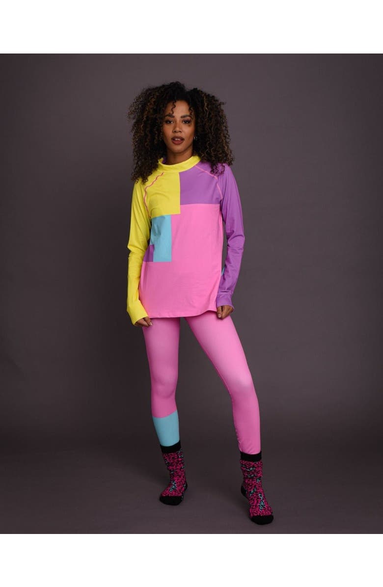 OOSC So Fetch Womens Baselayer Legging, Alternate, color, Multi-Colour