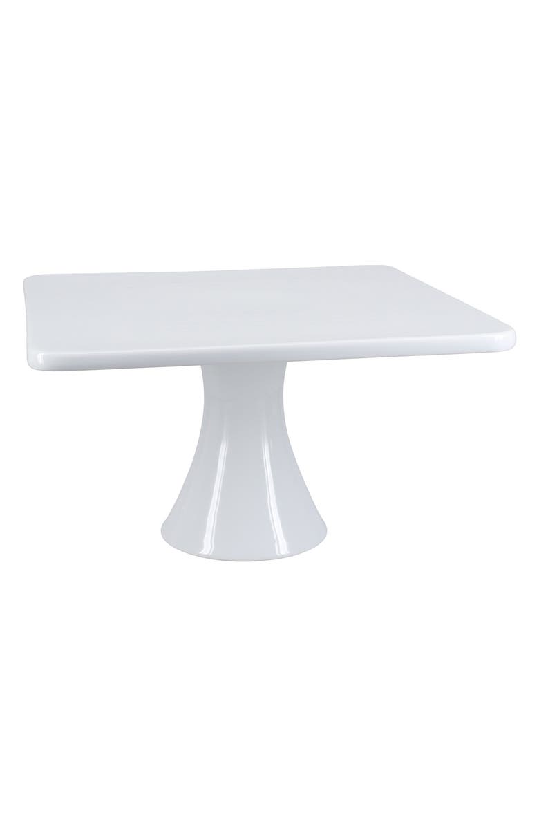 BIA Cordon Bleu Square Cake Stand, Main, color, White