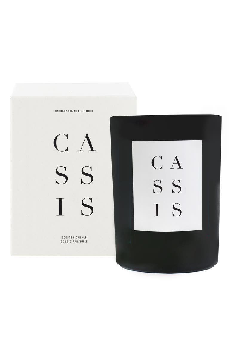BROOKLYN CANDLE STUDIO Cassis Noir Candle, Main, color, 