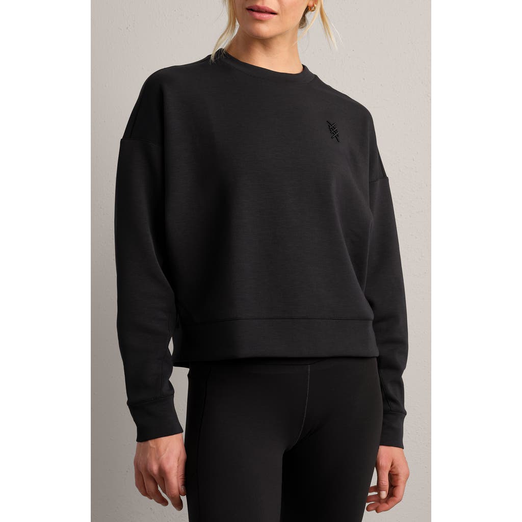 Rhone Dreamglow Oversize Sweatshirt In Black