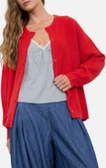 Blu Pepper Ribbed Crewneck Cardigan