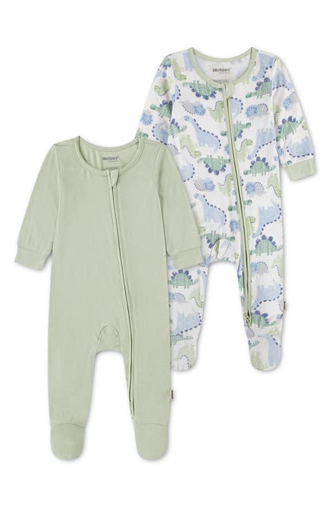 2-Pack Stretch Viscose Footies (Baby)