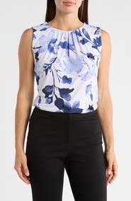 Calvin Klein Pleat Front Tank