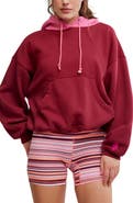 Free People Final Call Colorblock Hoodie
