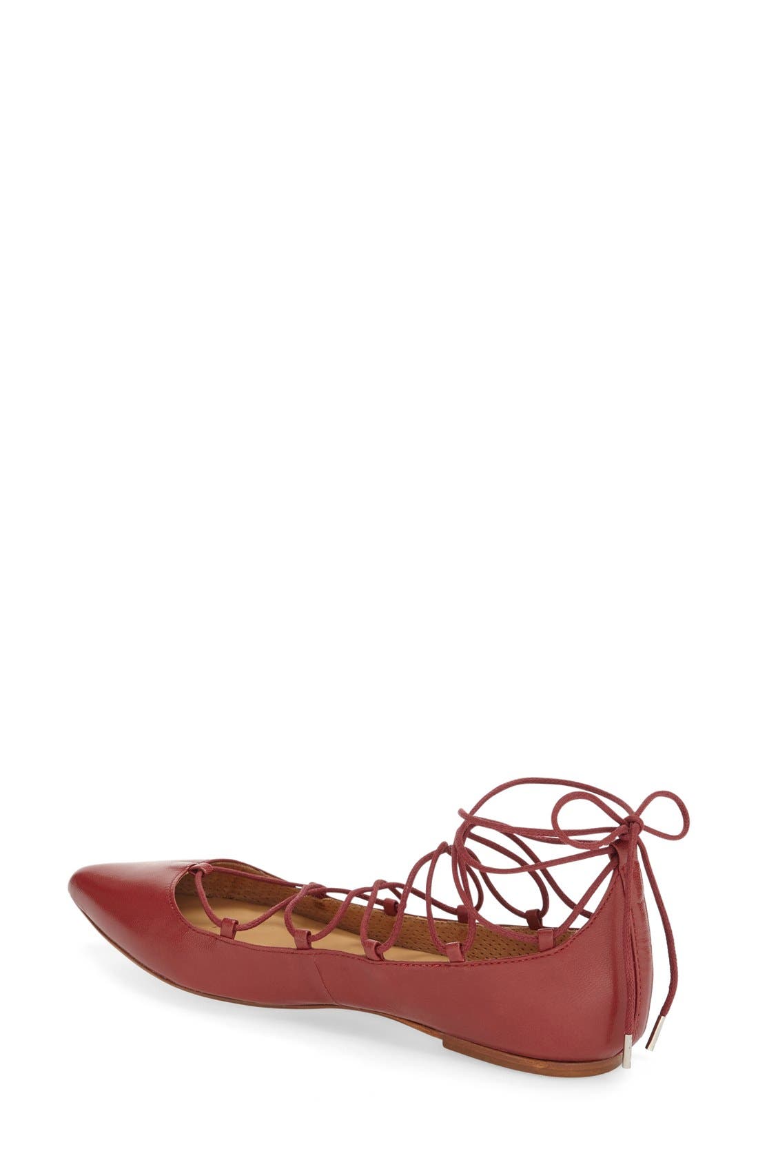 'Elodie' Ghillie Flat, Alternate, color, WINE