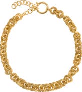 Freya Rose Sumba Circular Necklace Gold