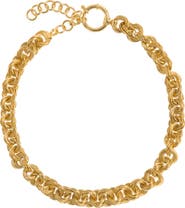 Freya Rose Sumba Circular Necklace Gold
