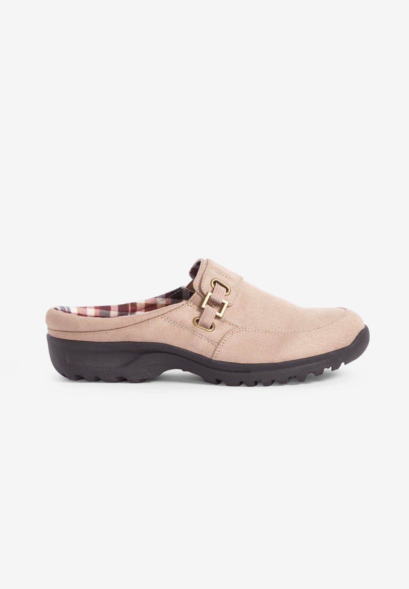 The Joy Slip On Mule, Alternate, color, DARK TAUPE