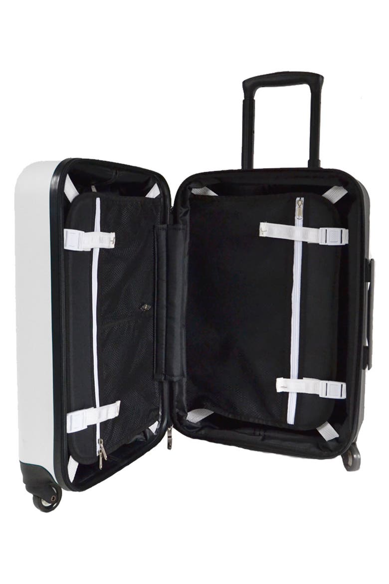 Meridian 22-Inch Wheeled Carry-On, Alternate, color, WHITE