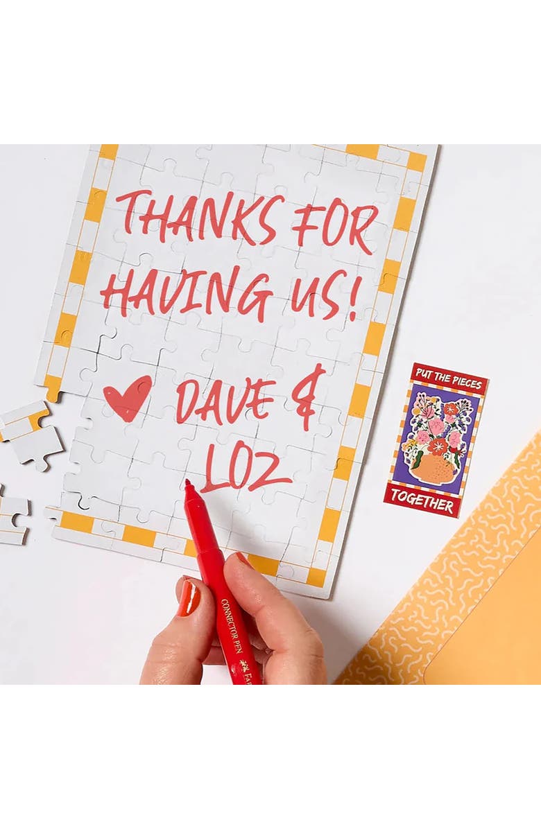 Journey of Something Just Because, Greeting Card Jigsaw Puzzle, Interactive, Alternate, color, Multicolored