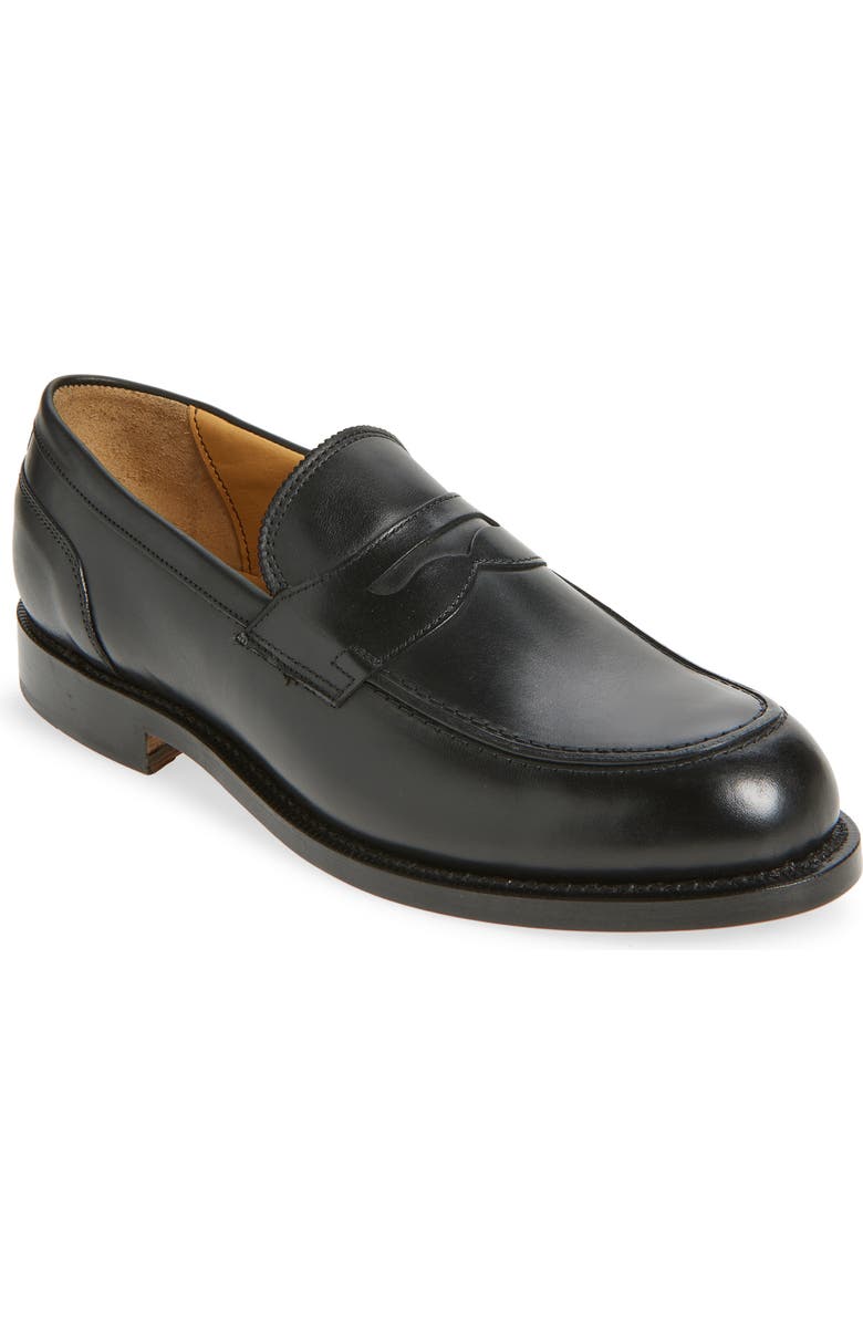 Allen Edmonds Miller Penny Loafer, Main, color, Black