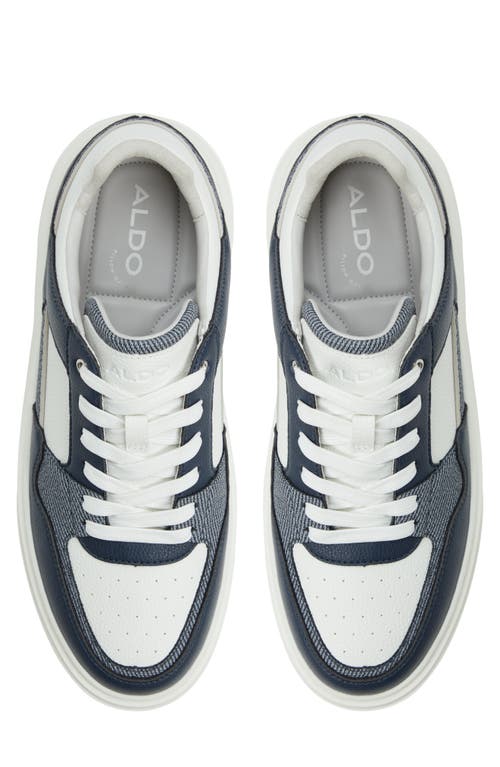 Aldo Callisto Sneaker In White/blue