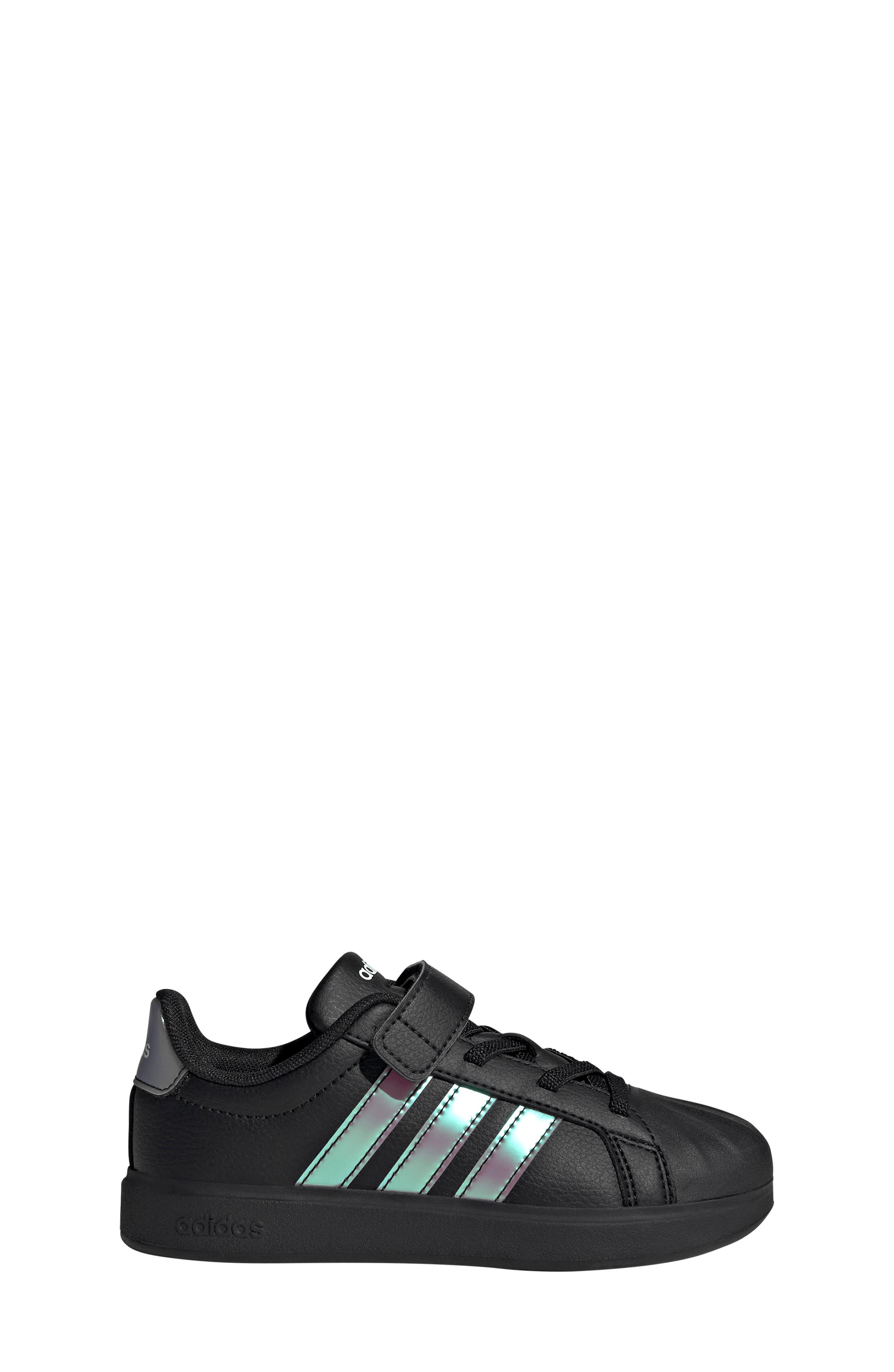 adidas Kids' Streettalk Sneaker, Alternate, color, Black/ Iridescent/ White