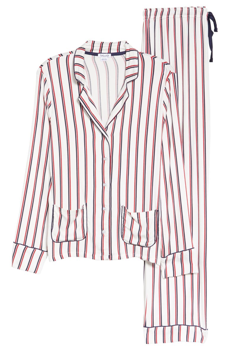 Splendid Woven Long Pajamas, Alternate, color, 