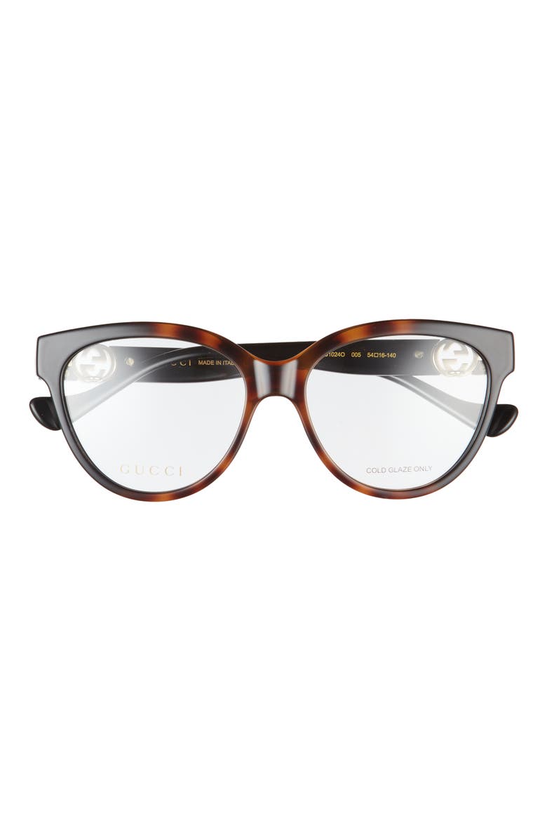 54mm Optical Glasses, Main, color, HAVANA