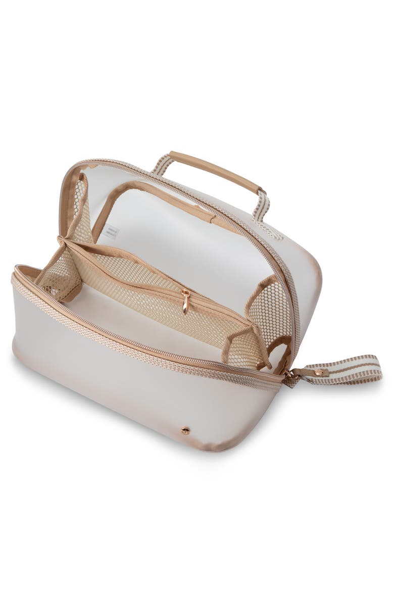 Stephanie Johnson Miami Tropea Large Zip Makeup Case, Alternate, color, 