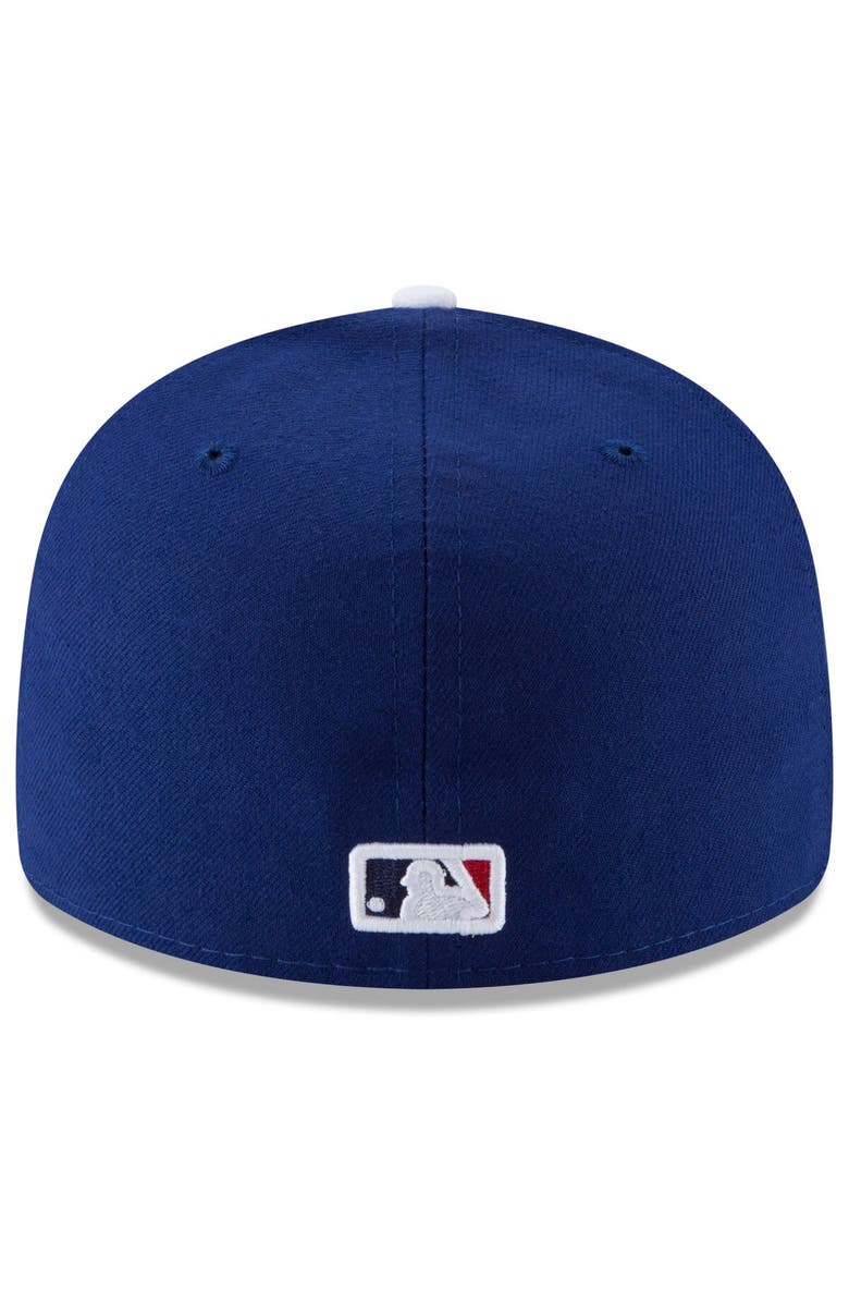 New Era Men's New Era  Royal Los Angeles Dodgers 2023 Postseason Low Profile 59FIFTY Fitted Hat, Alternate, color, 