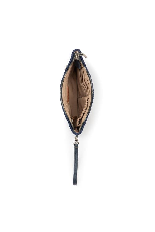The Sak Vita Wristlet In Indigo