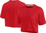 Fanatics Signature Women's Fanatics Signature Red St. Louis Cardinals Elements Super Soft Boxy Cropped T-Shirt