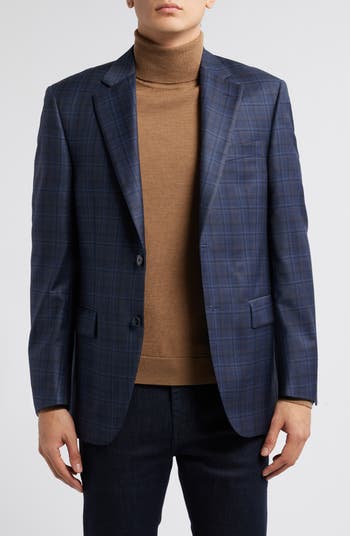 Peter Millar Flynn Classic Fit Plaid Wool Sport Coat Nordstrom