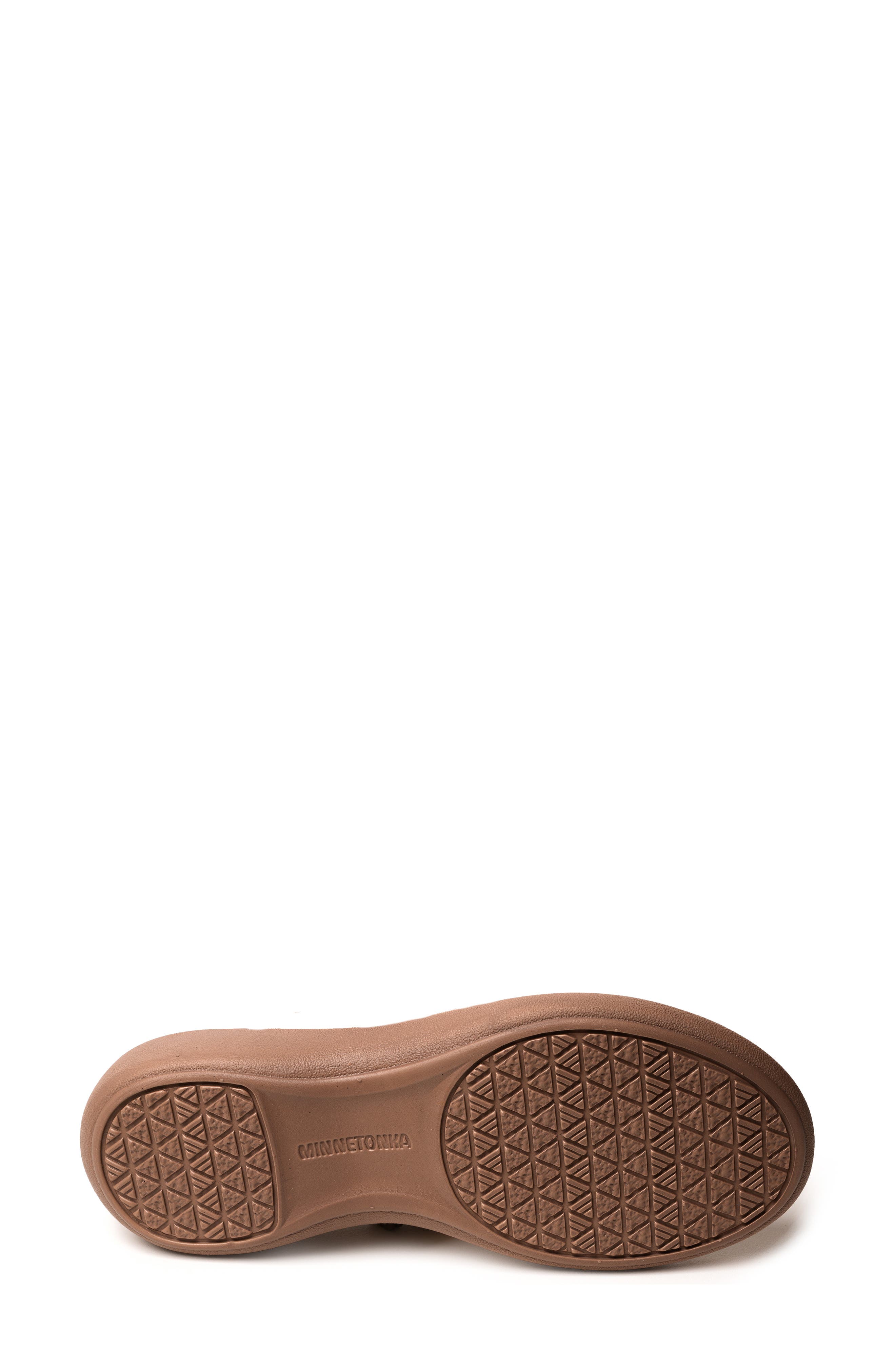 Minnetonka Brecca Flip Flop, Alternate, color, Pewter