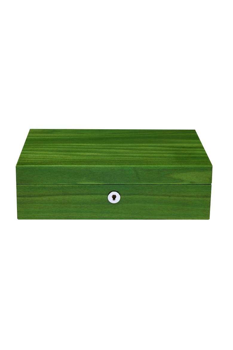 Heritage Four Watch Box, Alternate, color, Green