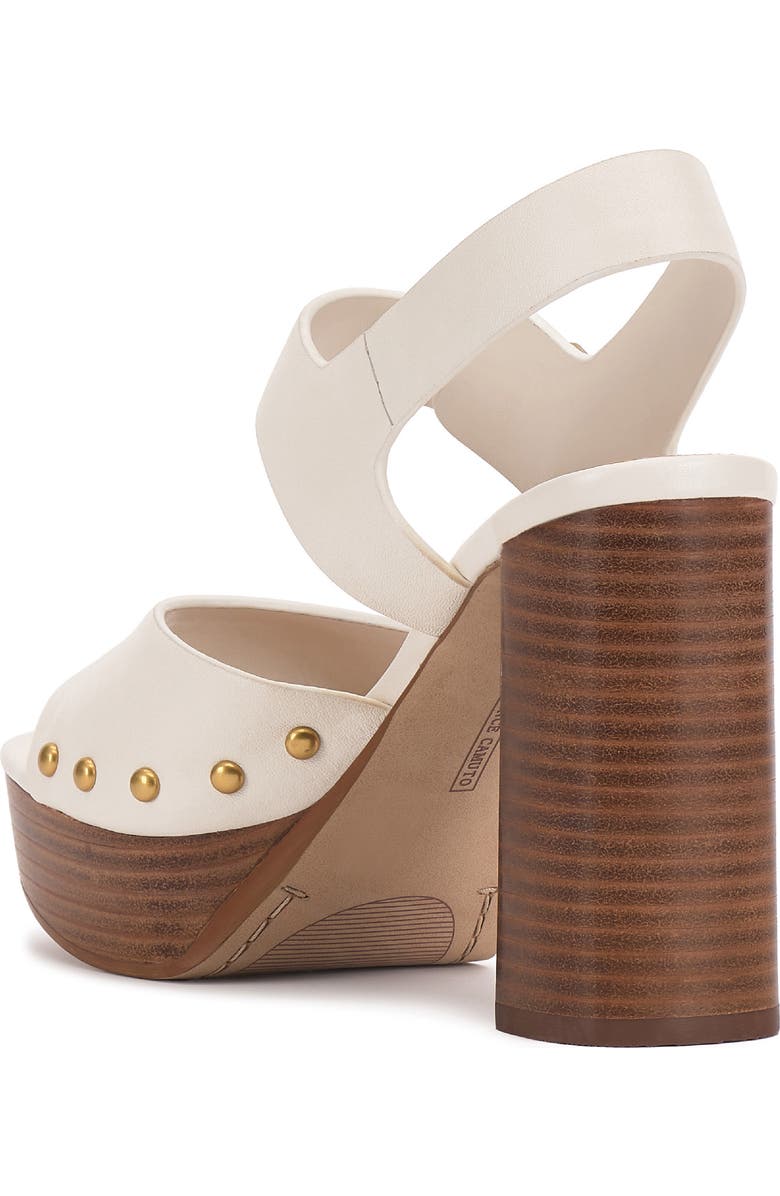 Vince Camuto Patzon Ankle Strap Platform Sandal, Alternate, color, Coconut Cream