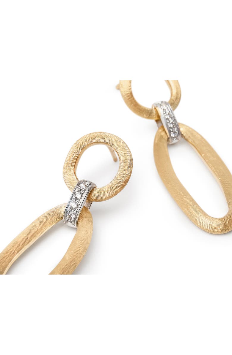 Marco Bicego Jaipur Diamond Link Earrings, Alternate, color,