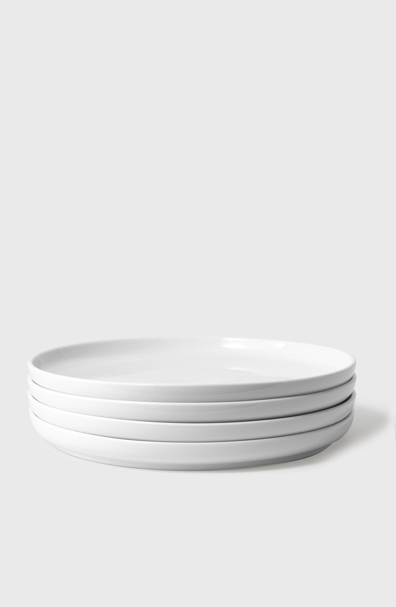 PUBLIC GOODS Ceramic Dinner Plates, Main, color, White