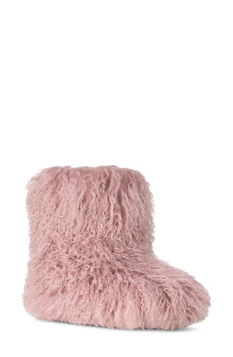 Classic Short Fluff Momma Genuine Shearling Bootie (Women)