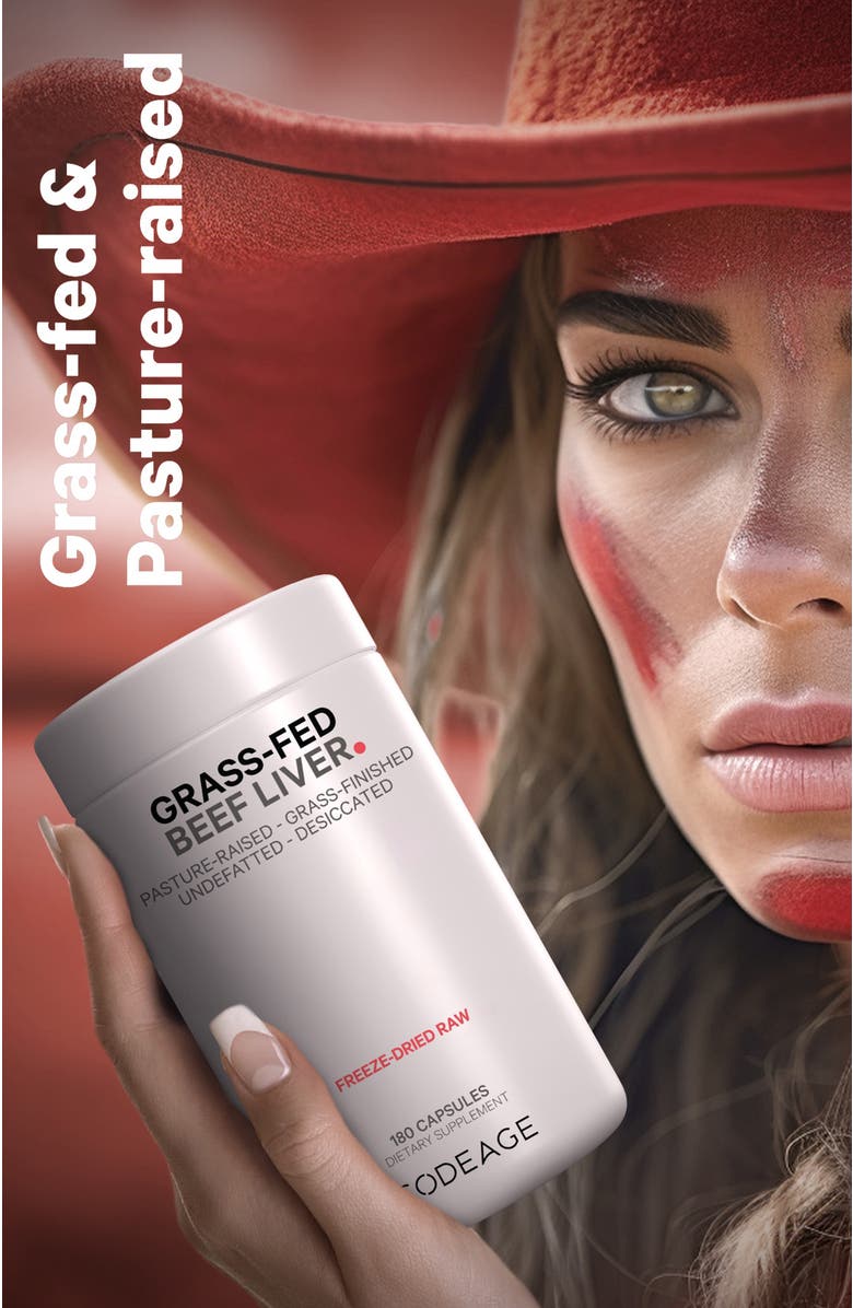 Codeage Grass-Fed Beef Liver Glandular Supplement, Alternate, color, 