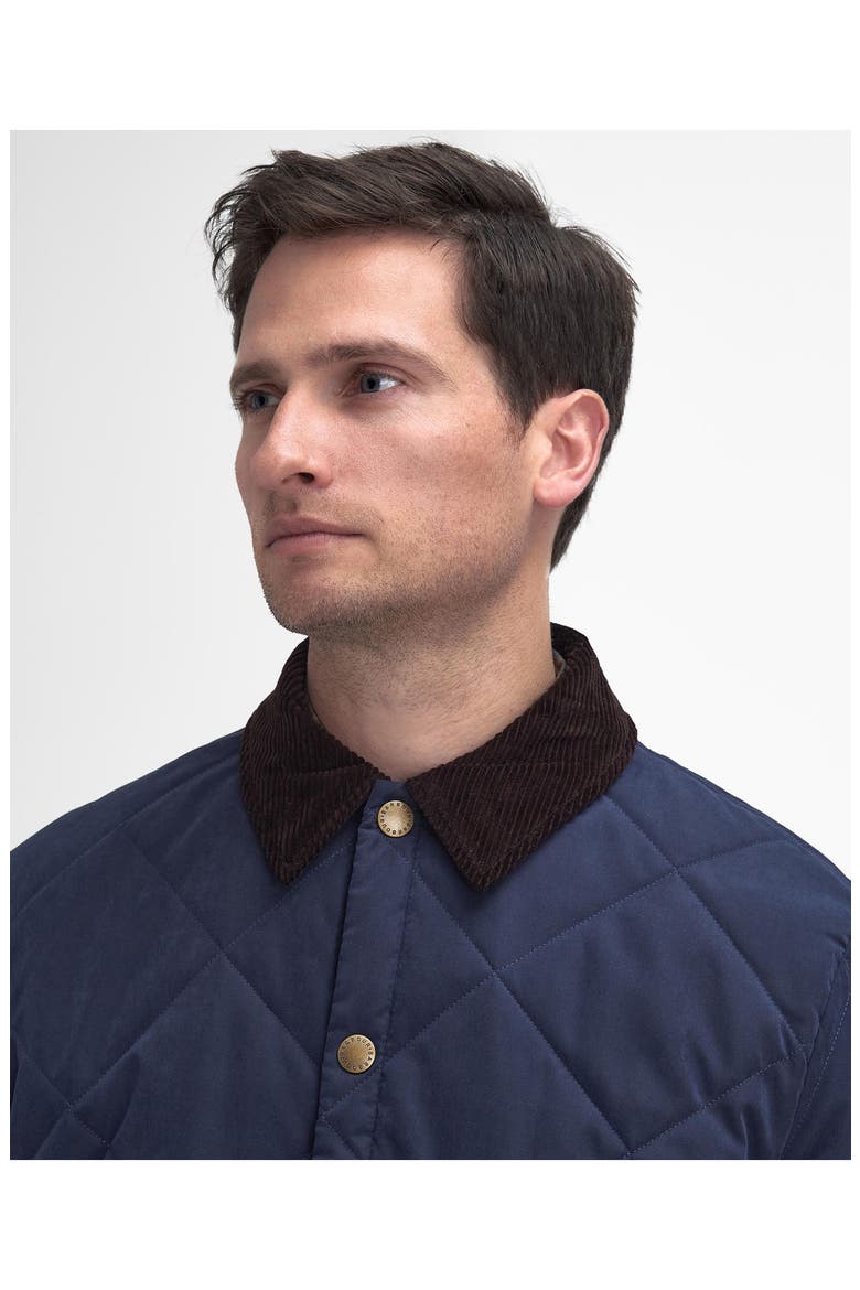 Country Liddesdale Quilted Jacket, Alternate, color, NAVY BLUE