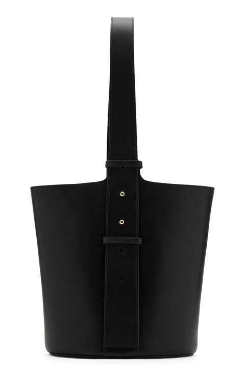 Leather Bucket Bag