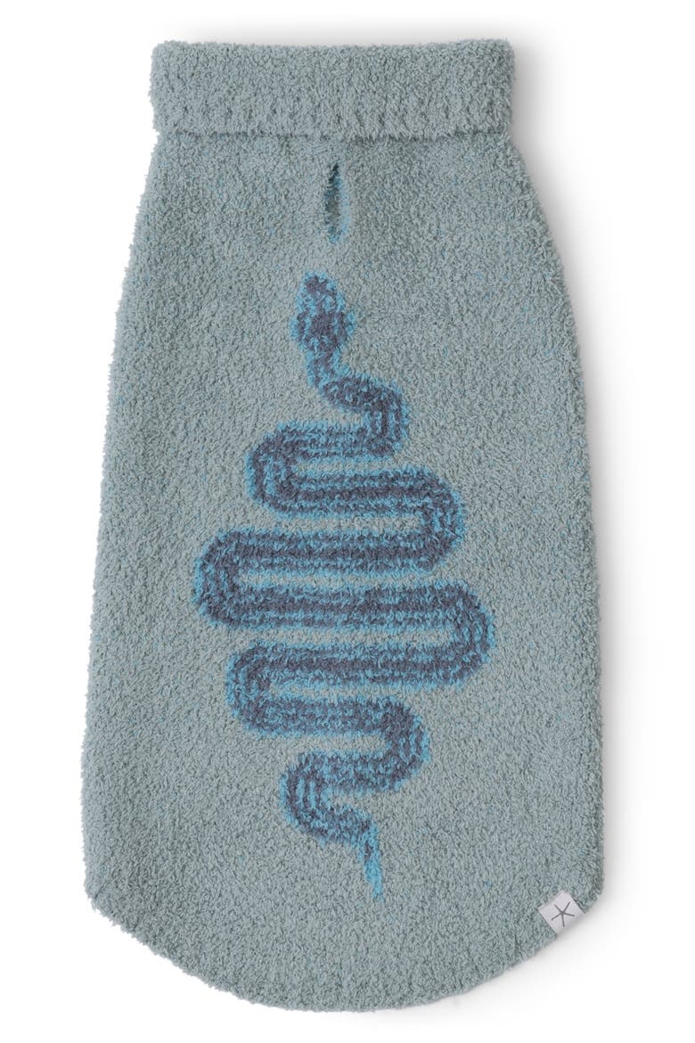 CozyChic® Snake Print Pet Sweater, Alternate, color, MEADOW GREEN MULTI