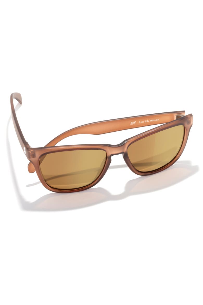 Headland 51mm Polarized Sunglasses, Alternate, color, SIENNA BRONZE