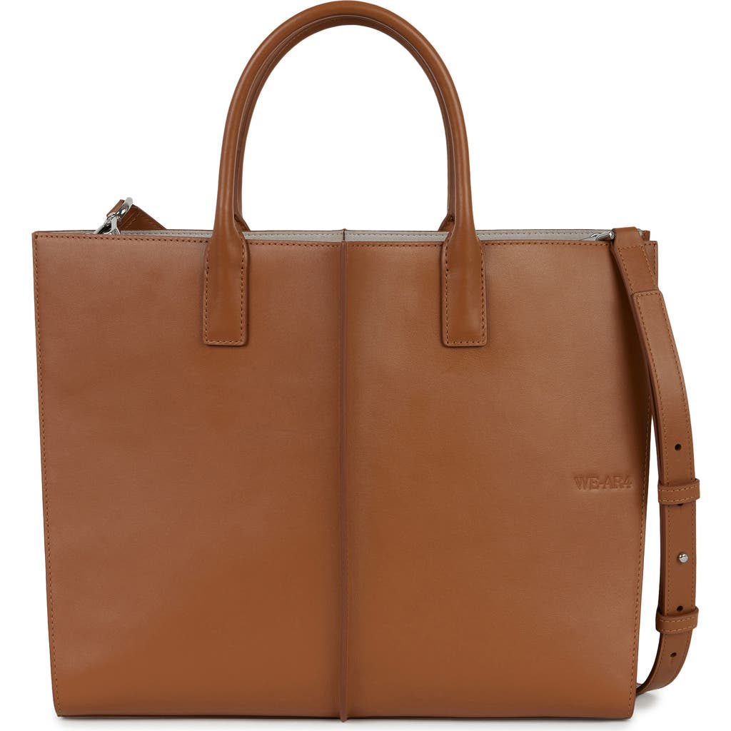 WE-AR4 The Industry Leather Tote in Acorn