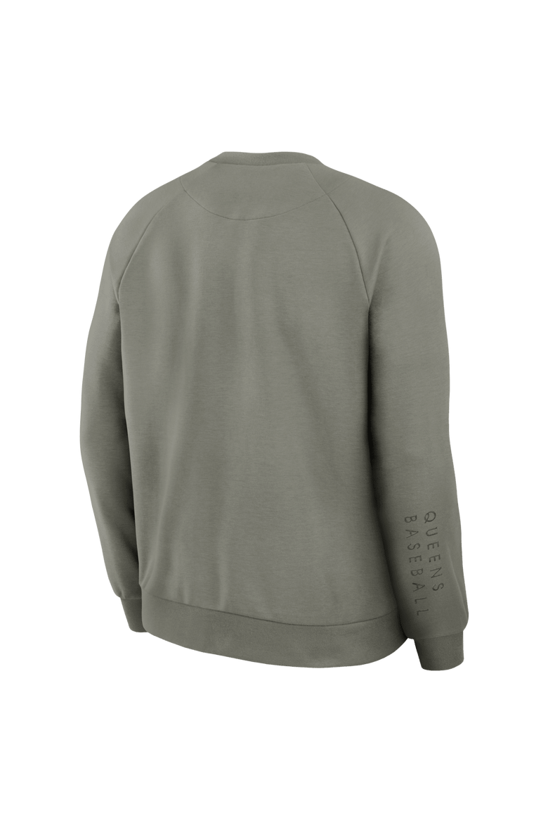 Men's Nike Green New York Mets Statement Primary Raglan Dri-FIT Sweatshirt, Alternate, color, Green