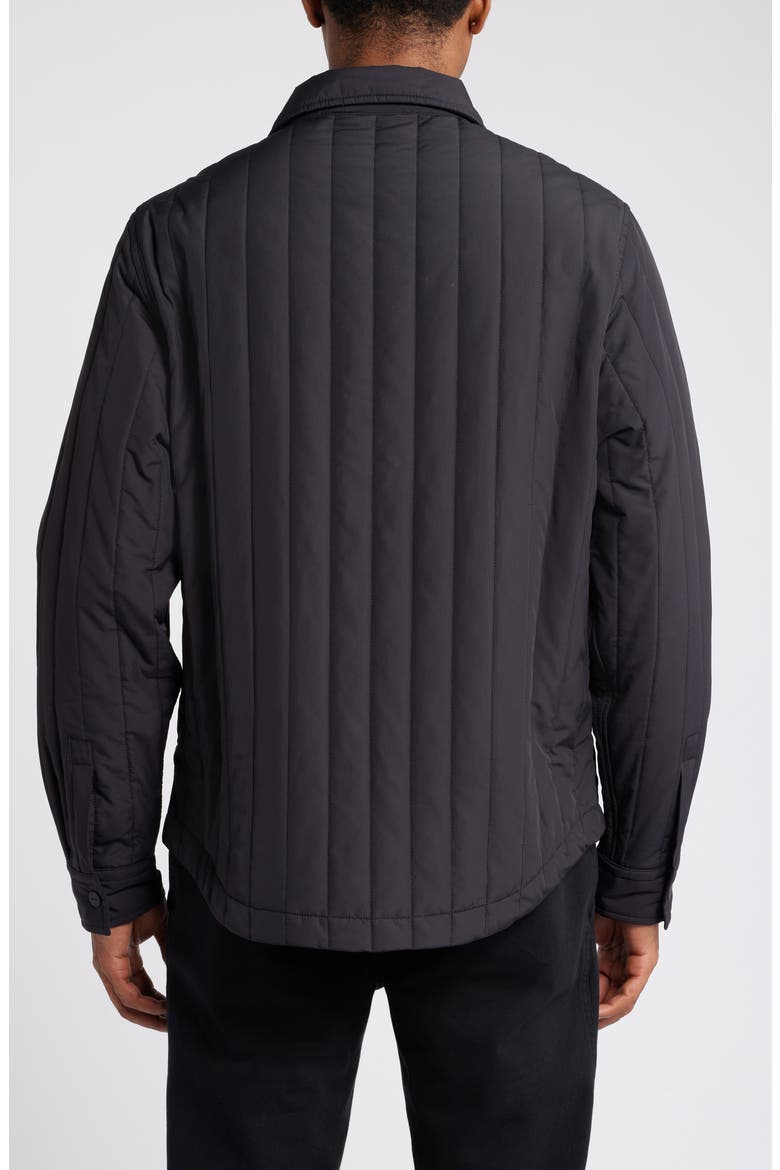 Ewel Quilted Jacket, Alternate, color, BLACK