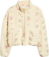 HAPPY CAMP3R Rose Petals Quarter Zip Pullover