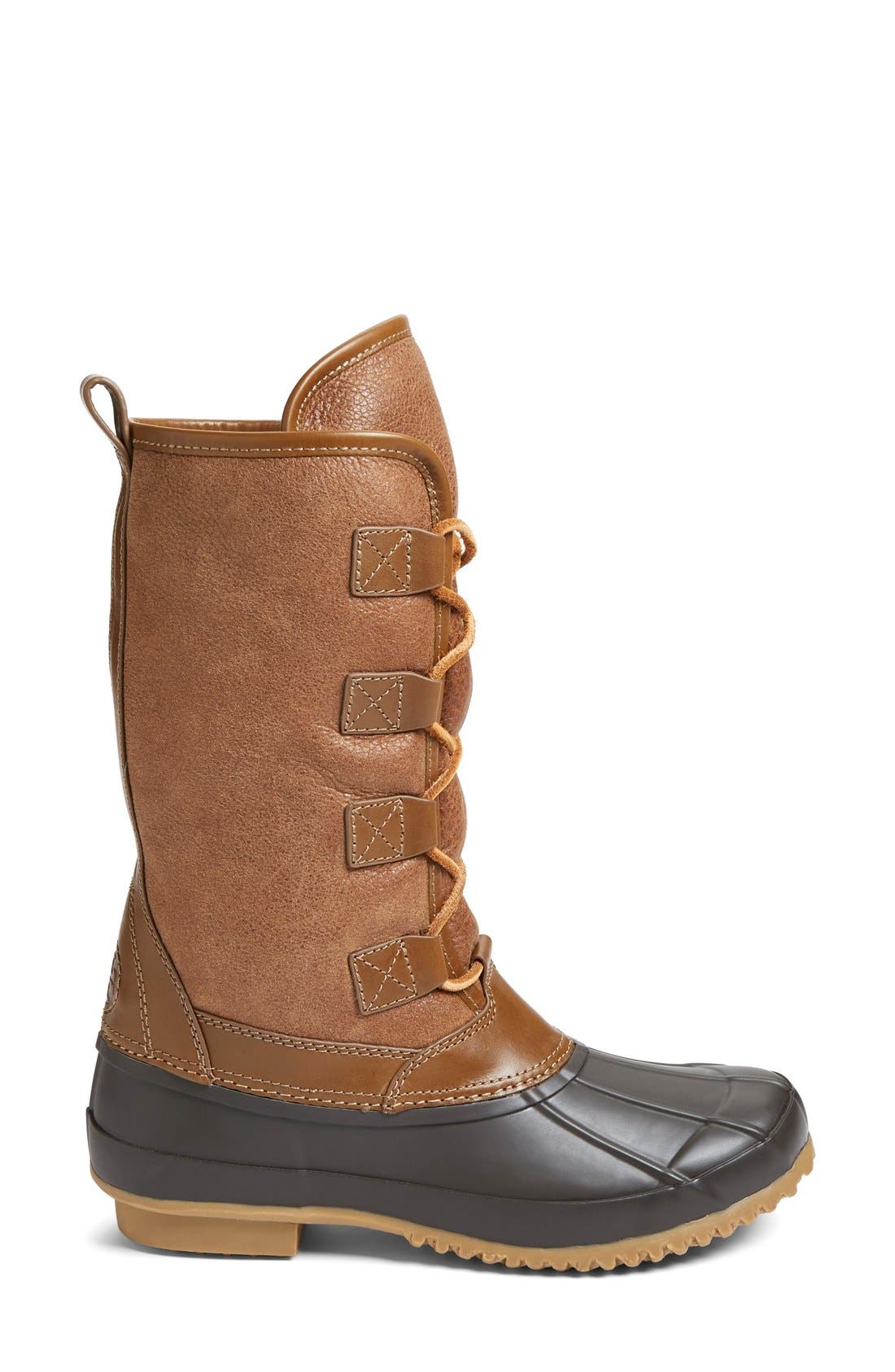 Tory Burch 'Argyll' Lace-Up Boot, Alternate, color, 