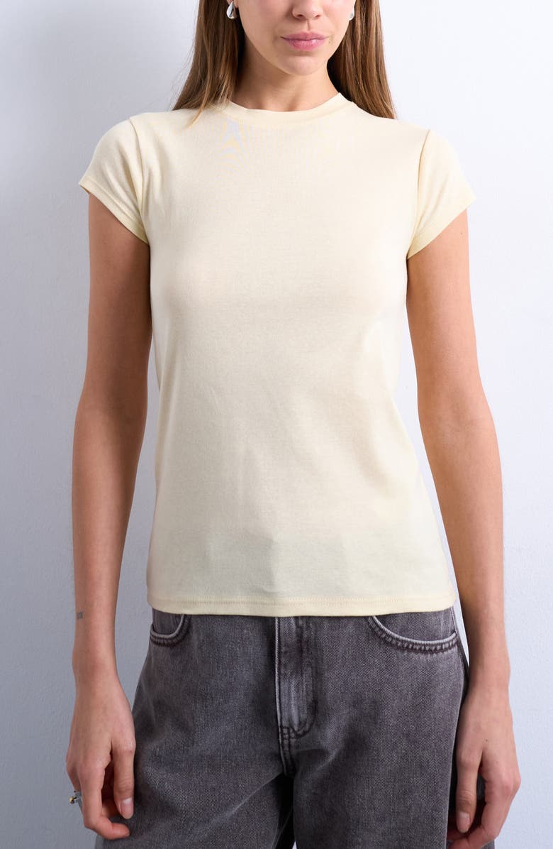 Topshop Everyday Cotton T-Shirt, Main, color, 