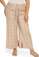 Lysse Nixie Drawstring Linen Blend Wide Leg Pants