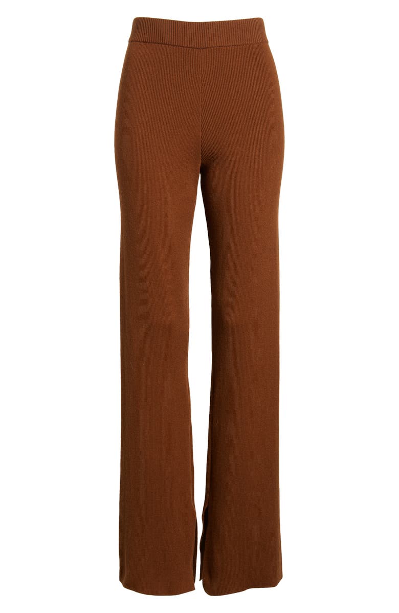 Rails Jules Rib Cotton Blend Knit Pants, Alternate, color, Fox