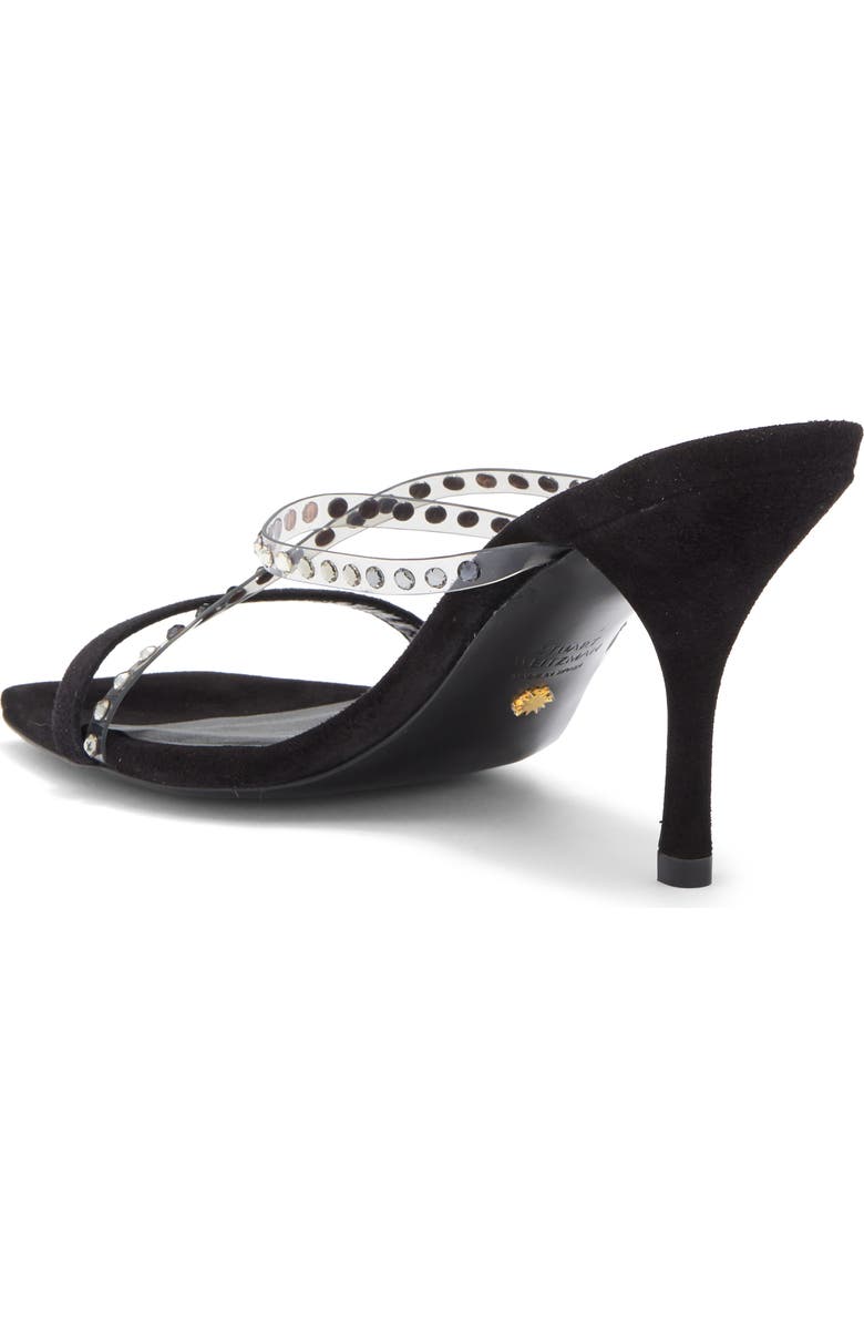 Stuart Weitzman Strapeze Crystal 85 Sandal, Alternate, color,
