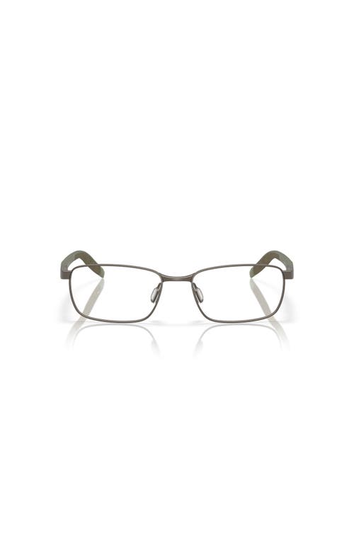 Costa 53mm Rectangle Optical Glasses In Metallic