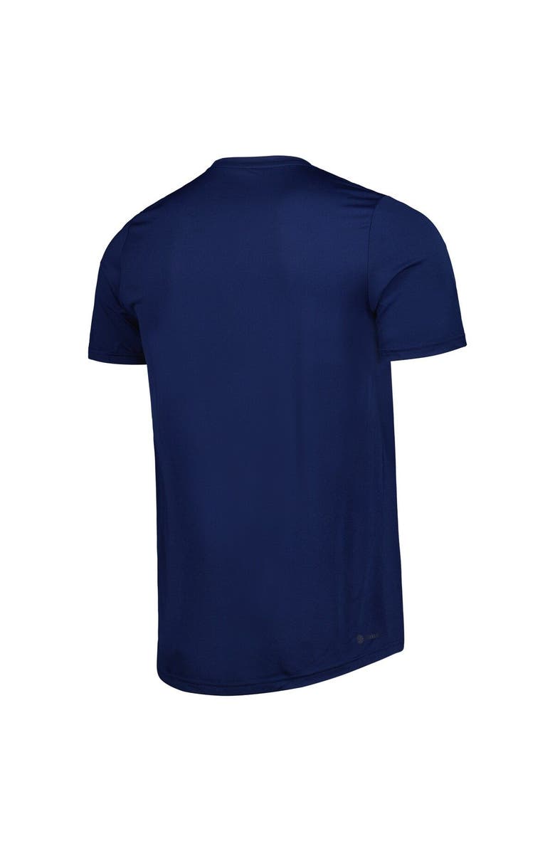 adidas Men's adidas Navy LA Galaxy Club DNA Performance T-Shirt, Alternate, color, Navy