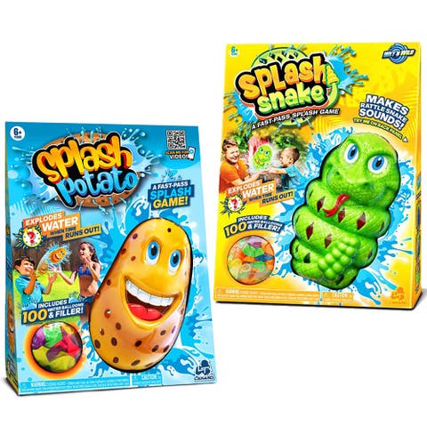 Splash Bundle, Potato & Snake, 2 Fast Paced Toy Games With A Twist