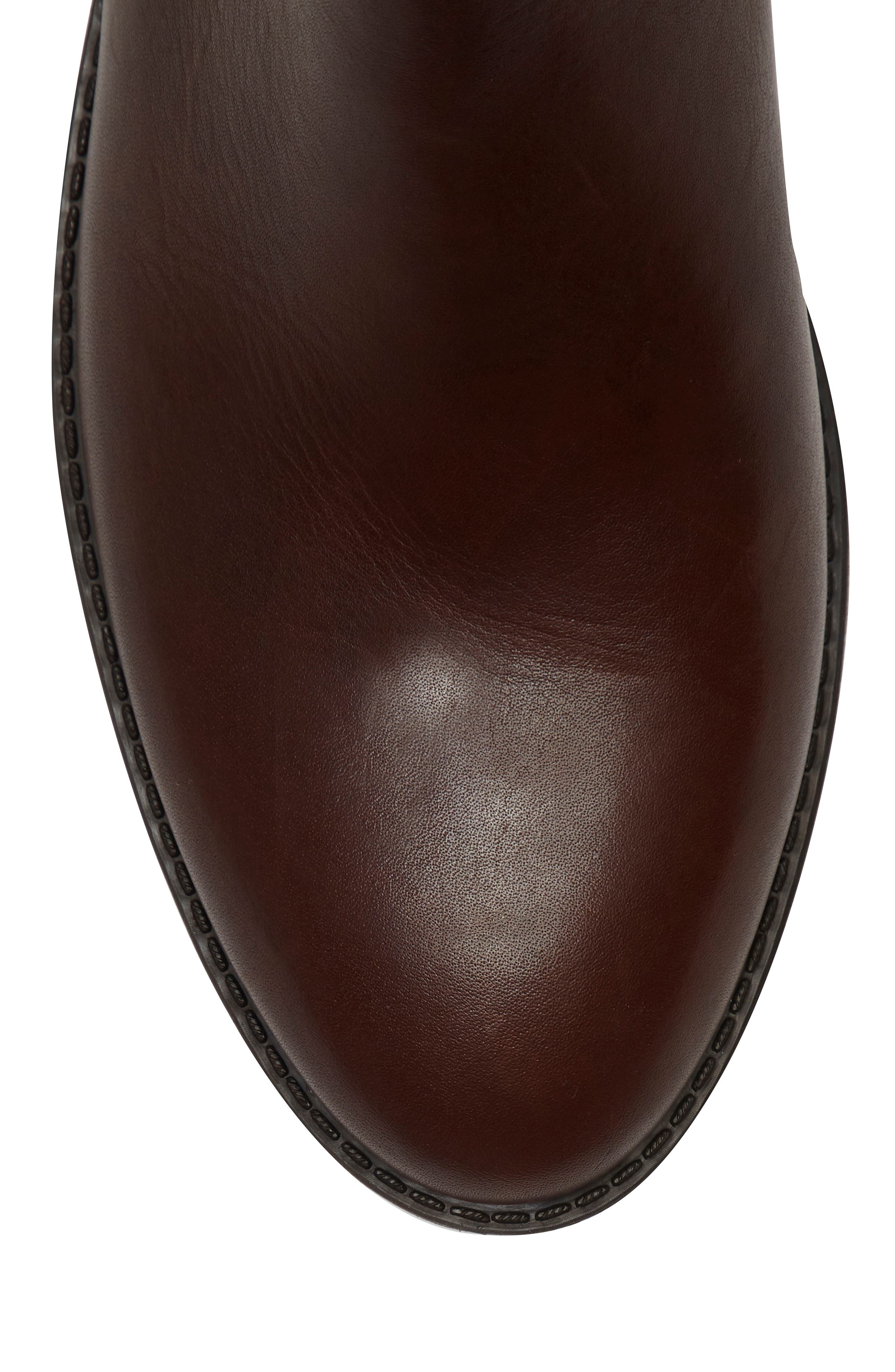 Pearley Knee High Riding Boot, Alternate, color, BROWN MOSS LEATHER
